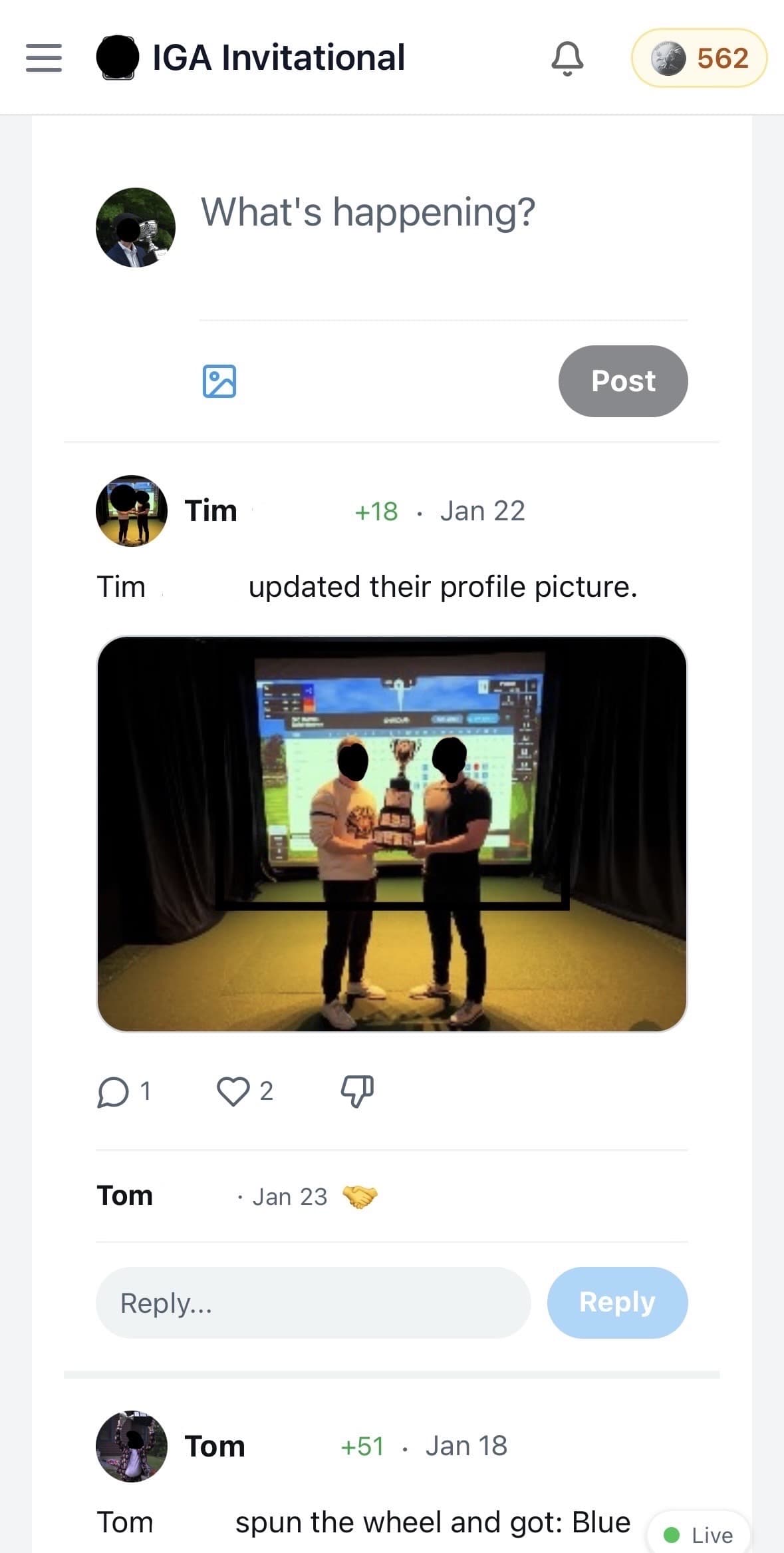 Casino mini-game in action